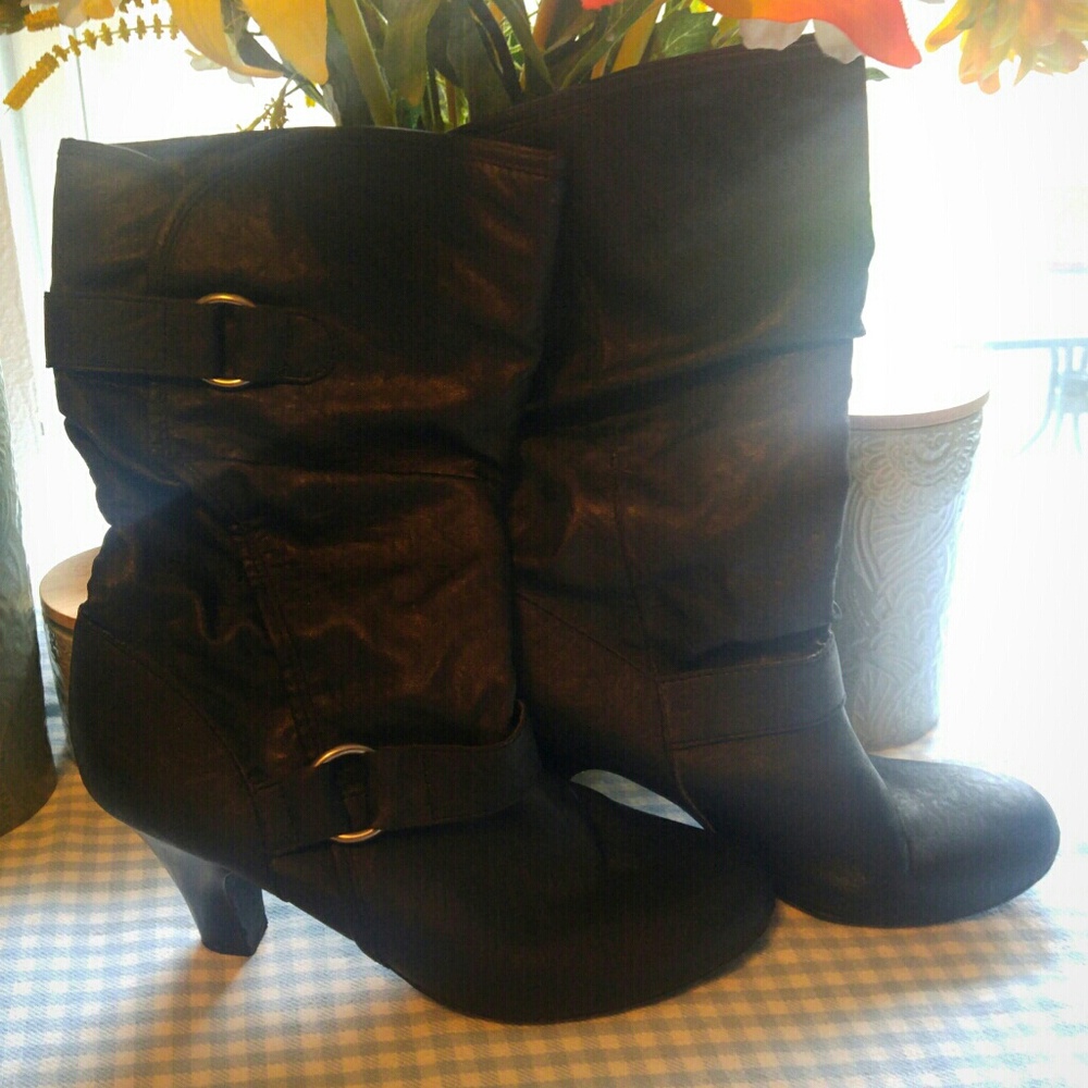 Style & Co Black Boots